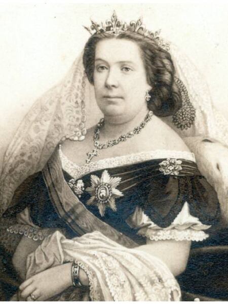 Retrato de Isabel II de España (1830-1904), cuya entrevista con Galdós dio pie a la entrega de los Episodios Nacionales titulada 'La de los tristes destinos'