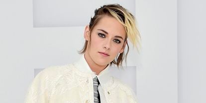 Kristen Stewart durante un desfile de Chanel.