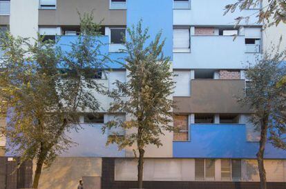 Pisos sociales en Zona Franca, en Barcelona.