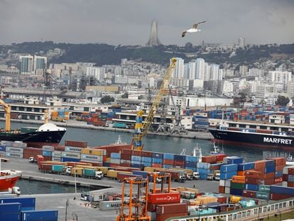 El puerto de Argel, en una foto de archivo.