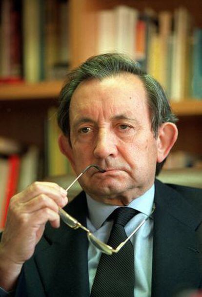 José María Martín Patino, en 2001.