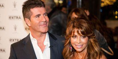 Simon Cowell y Paula Abdul