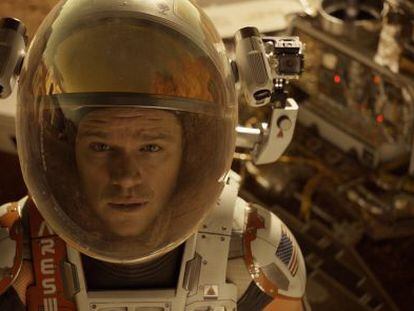 Matt Damon, en una escena de 'The Martian'.