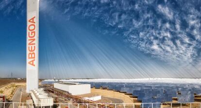 Planta solar de Abengoa.