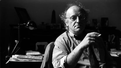 Joseph Brodsky, en su apartamento de Nueva York en 1991.