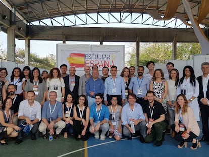 Participantes de la edición colombiana de Estudiar en España, celebrada en marzo pasado.