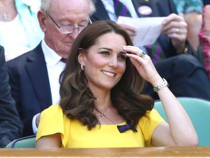Kate Middleton, duquesa de Cambridge, en Wimbledon 2018.