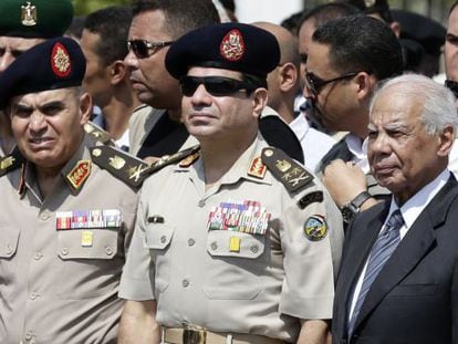El general Abdel Fatah al Sisi en una foto del pasado mes de septiembre.