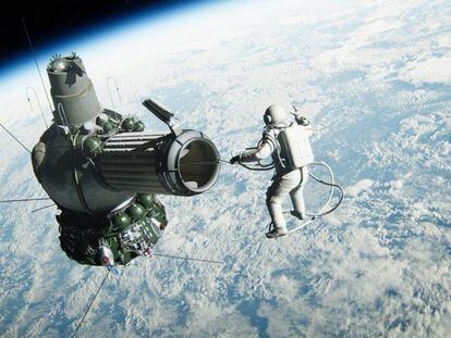 Fotograma de 'The Spacewalker', sobre el primer paseo espacial en 1965. 