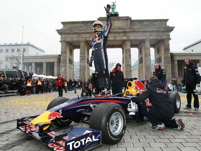 Vettel, en Berlín