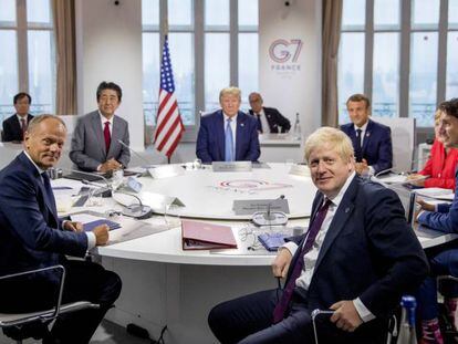 Trump afirma que el G7 no le ha pedido frenar la guerra comercial con China