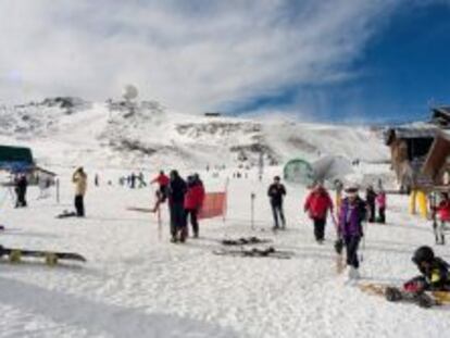 La estaci&oacute;n de esqu&iacute; de Sierra Nevada.