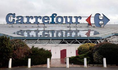 Un hipermercado de Carrefour en Par&iacute;s. 