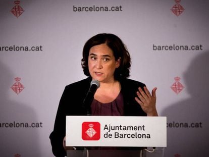 Ada Colau, en una imatge de principis d'aquest mes.