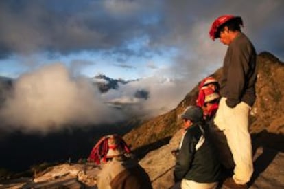 Camino Inca, en Perú.