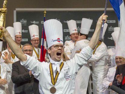 El chef chef Thibaut Ruggeri, ganador del Bocuse d'Or 2013.