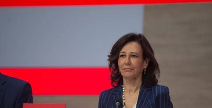 Ana Patricia Botín, presidenta de Santander.