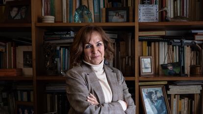 Alejandra Krauss, abogada y política chilena, durante una entrevista en su oficina en Santiago, el pasado martes.