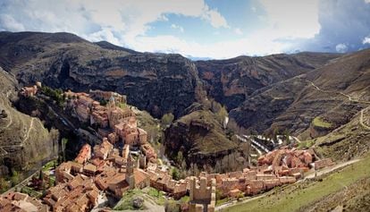 La localidad aragonesa de Albarracín.