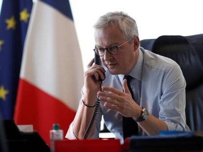 El ministro francés de FInanzas, Bruno Le Maire. 