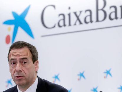 El consejero delegado de CaixaBank, Gonzalo Cort&aacute;zar.