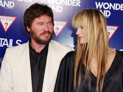 Daryl Hannah y Val Kilmer en un estreno en Hollywood en 2003.