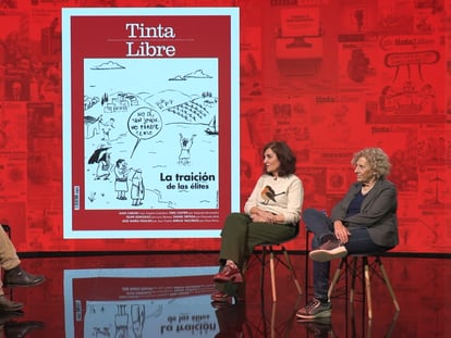 La conversación entre Manuela Carmena y Elvira Lindo para el nuevo número de ‘TintaLibre’