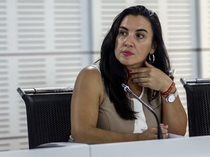 La eurodiputada española Mónica Silvana González, suspendida de la actividad parlamentaria durante 30 días por “acoso psicológico” a sus asistentes.