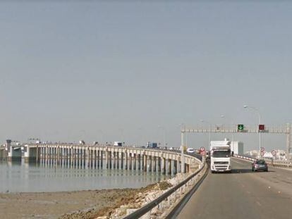 Puente Jos&eacute; Le&oacute;n de Carranza, en C&aacute;diz.