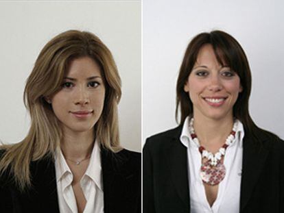 Gabriella Giammanco y Nunzia de Girolamo.