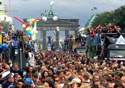 El &#39;Love Parade&#39; es una de las fiestas veraniegas más emblemáticas de Berlín.