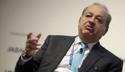 El empresario mexicano Carlos Slim.