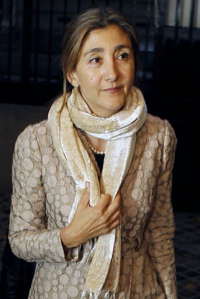 La excandidata presidencial colombiana Ingrid Betancourt en París en octubre de 2010.