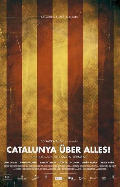 Cartel de Catalunya über alles!