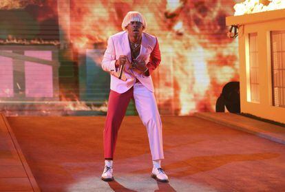 La actuación de Tyler, the Creator.