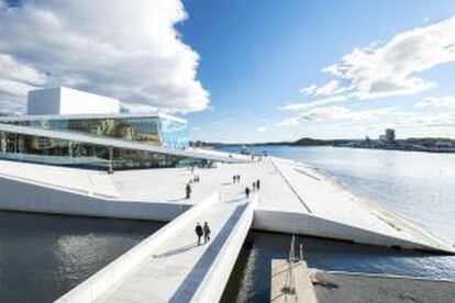 La Ópera de Oslo, del estudio de arquitectos Snohetta.