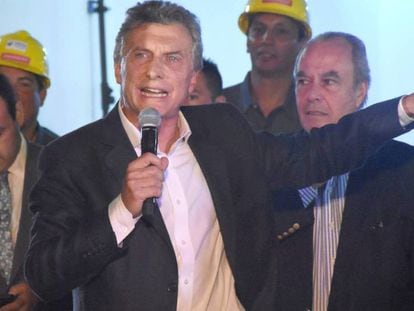 El presidente Mauricio Macri inaugura en Córdoba una obra de Odebrecht.