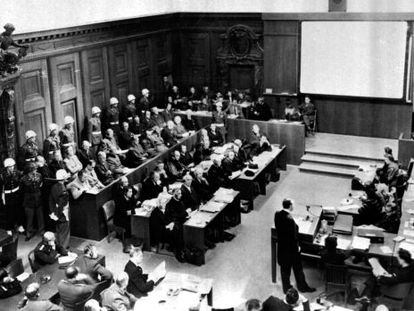 Los juicios de N&uacute;remberg sentaron ante el tribunal a los nazis capturados al final de la Segunda Guerra Mundial. 