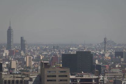 La Ciudad de México, en febrero de este año.
