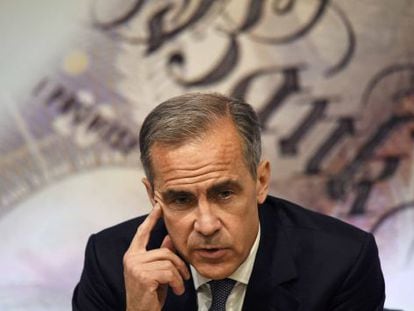 El gobernador del Banco de Inglaterra, Mark Carney.