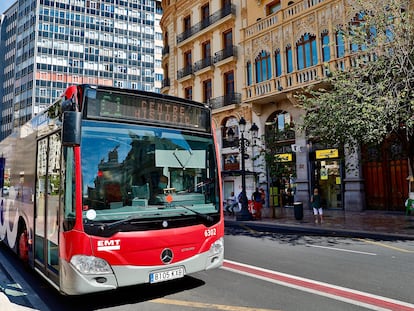 Un autobús de la EMT de Valencia sufrió un falso aviso de bomba la pasada semana.