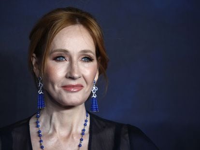 La escritora J. K. Rowling en 2018.
