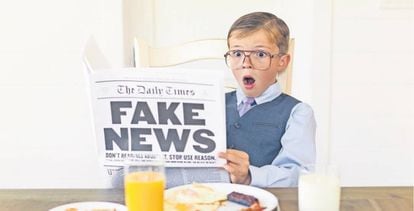 Las noticias falsas se propagan más rápido que las verdaderas.