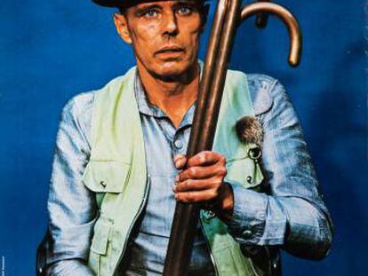 Retrat de Joseph Beuys el 1976.