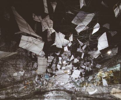&#039;Cartas de agradecimiento&#039; de Chiharu Shiota.