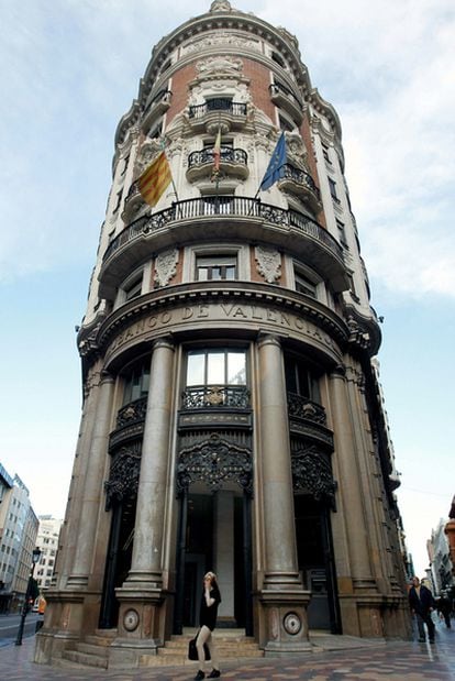 Sede del Banco de Valencia en la capital del Turia.