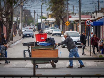 La comuna de La Pintana, al sur de Santiago (Chile), una de las más pobres del país.