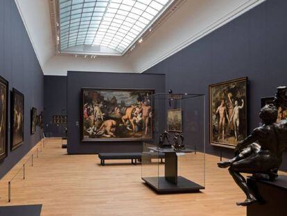 Una sala del Rijksmuseum en Ámsterdam, Holanda.