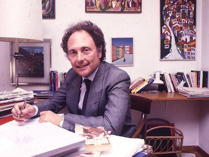 Eduard Punset, en 1985.