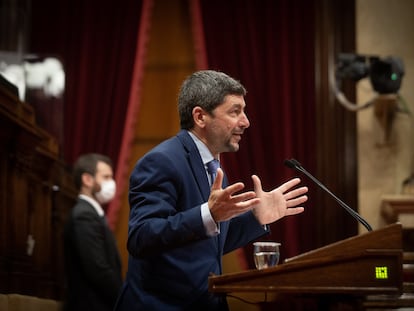 El diputado de Junts en el Parlament Joan Canadell